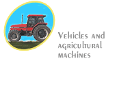 Vehicles and agricultural machines