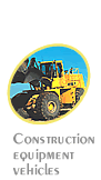 Construction equipment vehicles